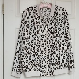 Chico's Leopard Jacket Size 2 (12/14)